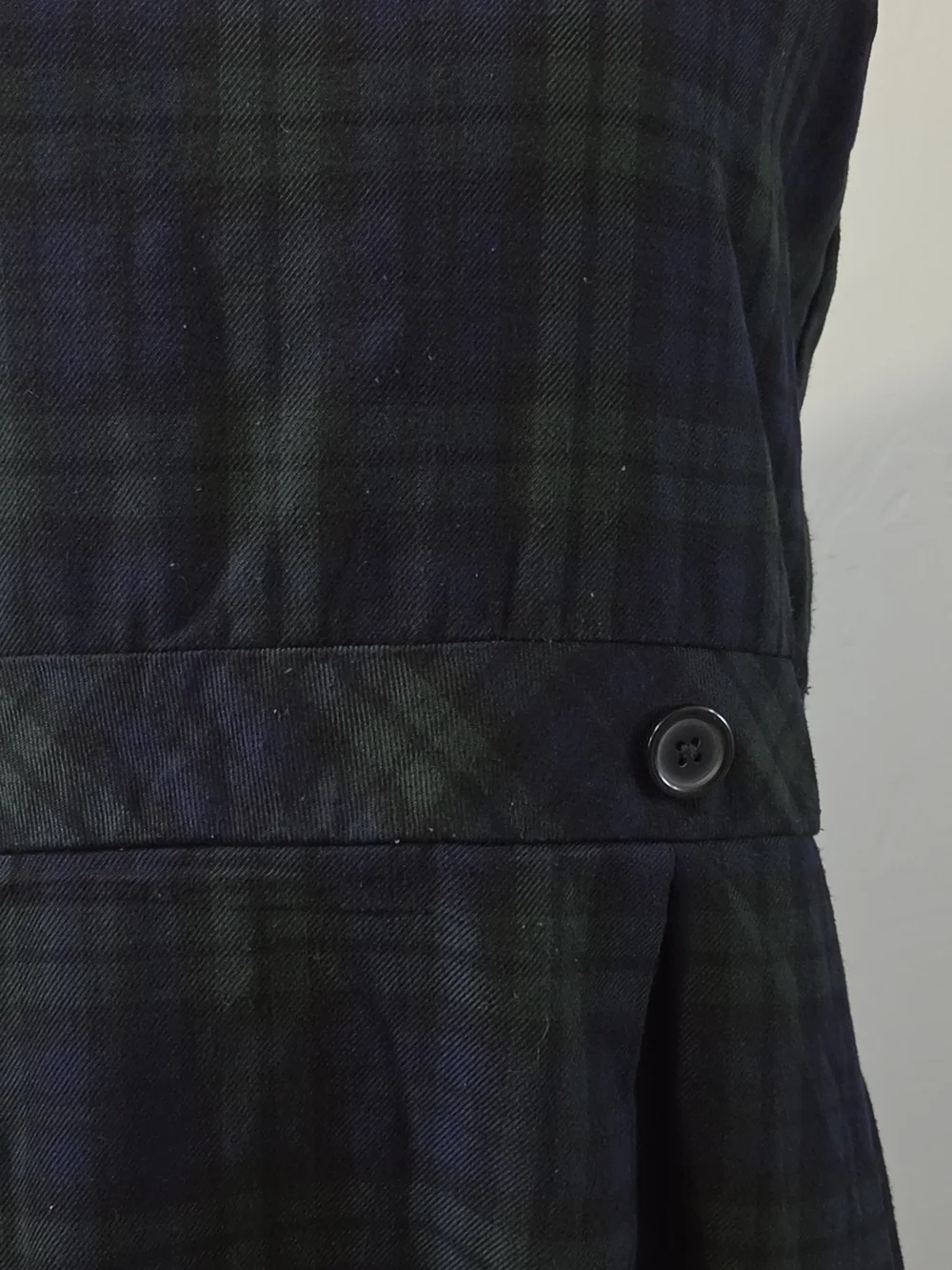 Lands’ End Girls Plaid Jumper Dress Youth 14 XL Preppy Academia Schoolcore